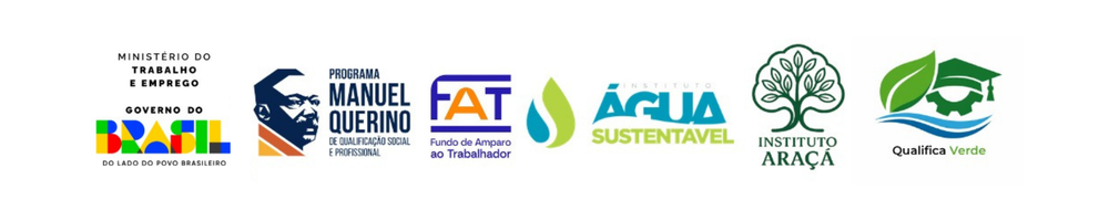 Logomarcas institucionais do projeto QualificaVerde
